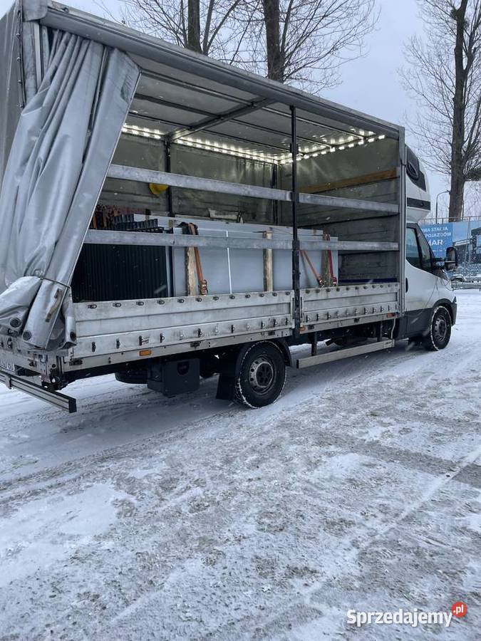 Iveco Daily plandeka ZAMIANA na blaszak busa Lubomierz