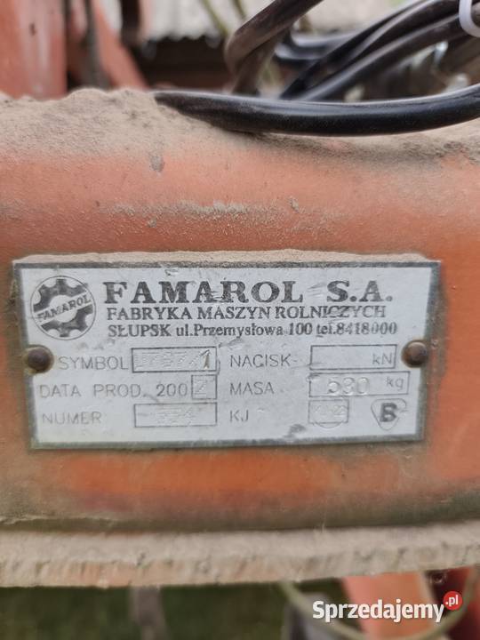 Agregat uprawowo siewny Sarnaki sprzedam