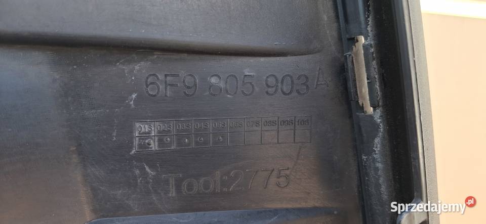 SEAT ARONA DOKŁADKA ZDERZAKA PRZÓD PRZEDNIA lubuskie Bieleń