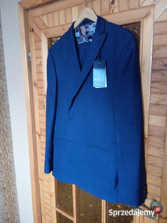 Męski garnitur firmy BEN SHERMAN wzrost 180 185 Odzież wyjściowa Somonino