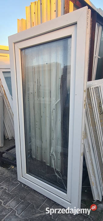 OKNA KacprzaK OKNO PCV 79X152 Używane Plastikowe mazowieckie Siedlce sprzedam
