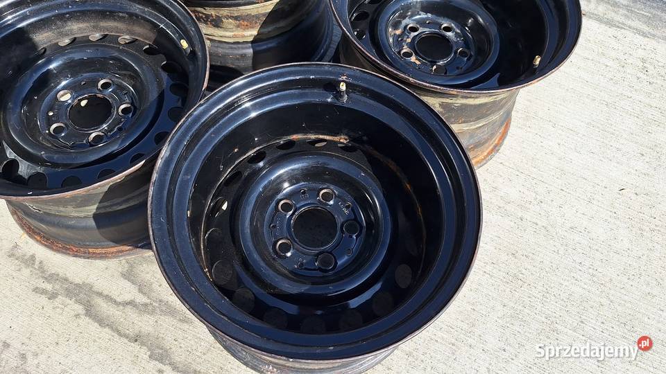 szeroka stal felgi 15 poszerzone 5x112 Średnica 15" Wola Zgłobieńska