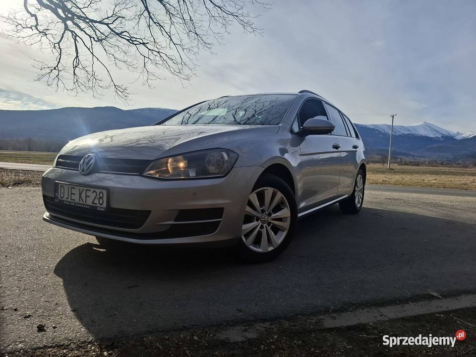 VW Golf VII 7 16 TDI Salon Polska PRYWATNY Rok produkcji 2014 dolnośląskie Kostrzyca