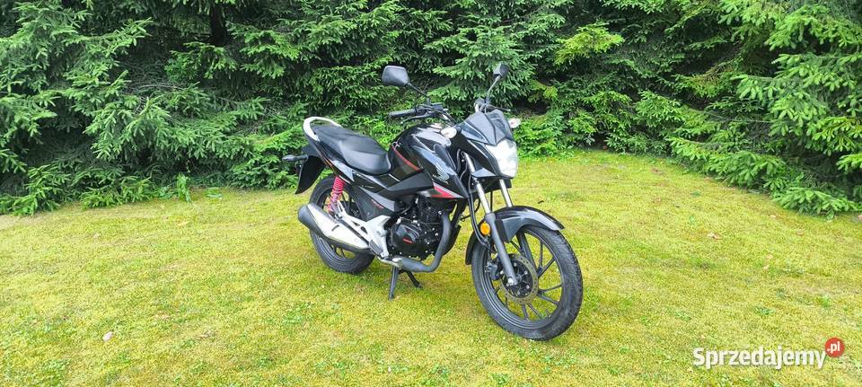 Honda CB125F 2018 2482 Pełna historia Józefów