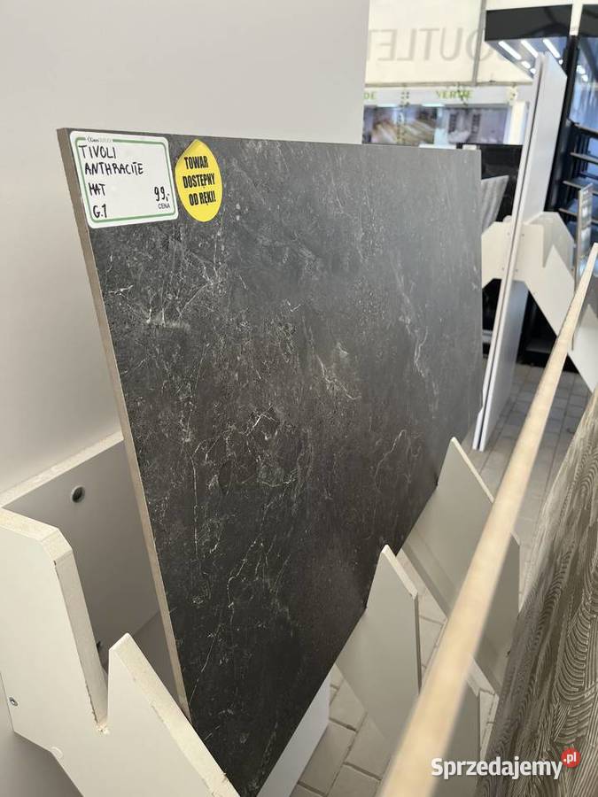 SUPER TIVOLI ANTHRACITE MATOWA 60X120 GATUNEK 1 Ząbki