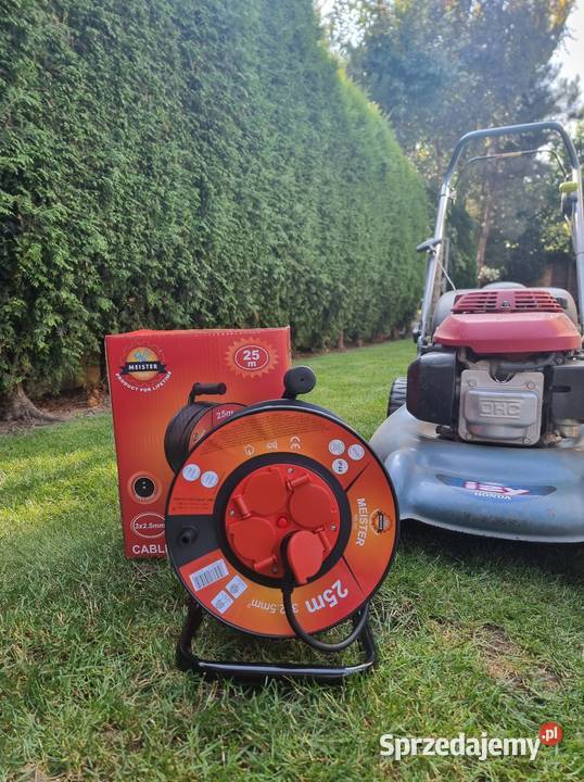 Przedłużacz 25m plastikowy bęben łódzkie Łódź