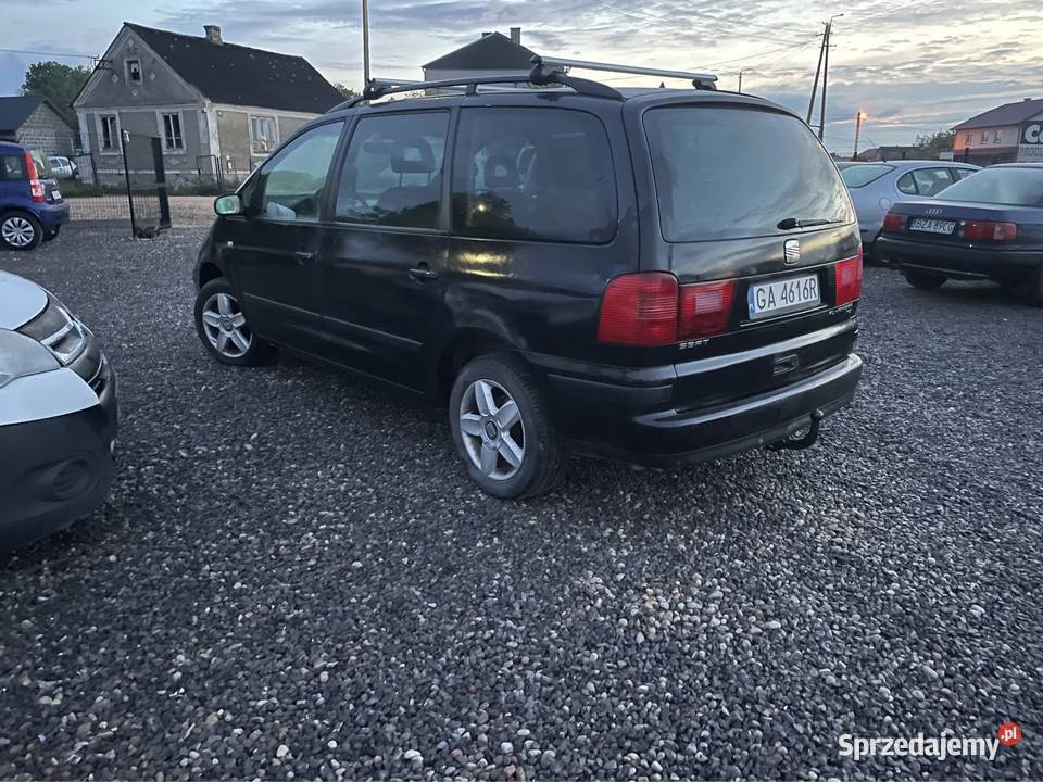 Seat Alhambra 19tdi klima czujniki hak Rok produkcji 2004 podlaskie Rutki-Kossaki