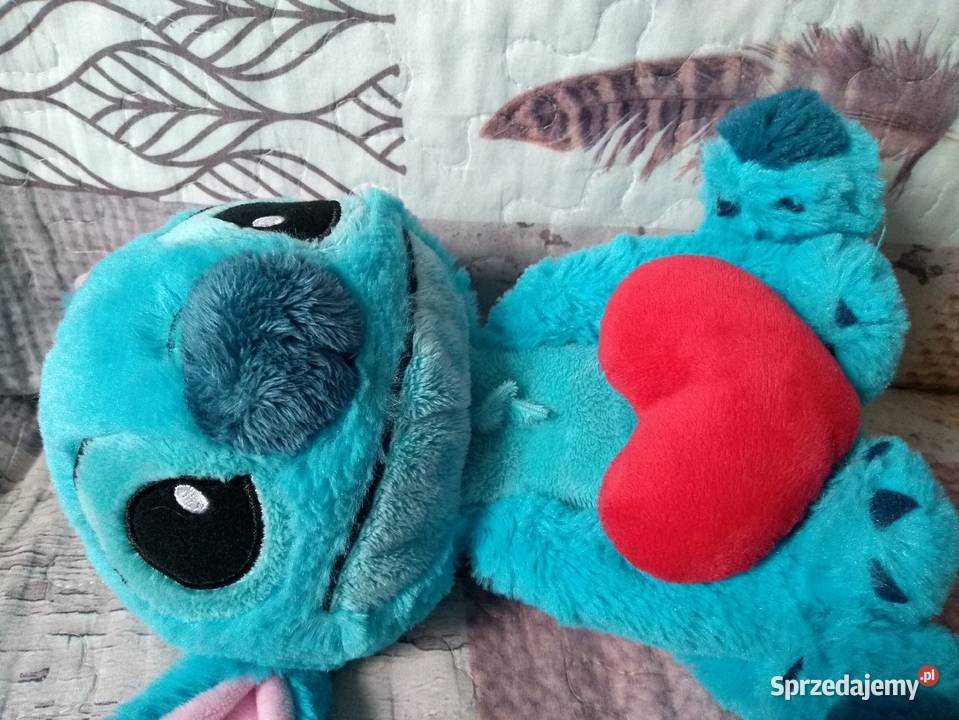 Maskotka pluszowa Stitch z sercem Lilo i Stitch Białystok sprzedam