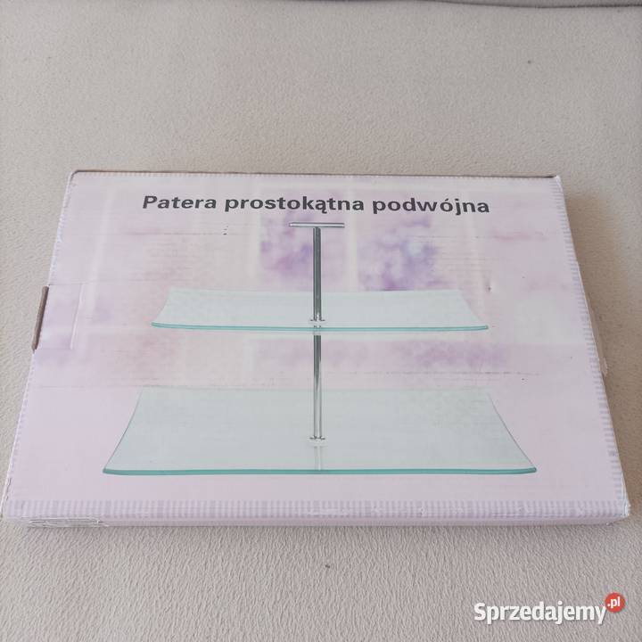Patera prostokątna podwójna Patery