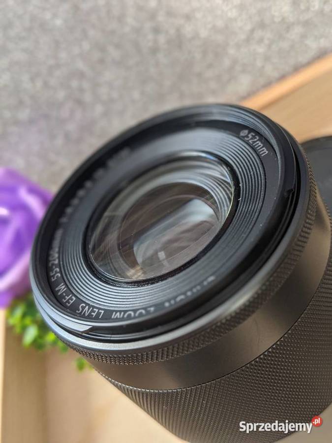 Aparat bezlusterkowiec Canon EOS M50 2 obiektywy Warszawa