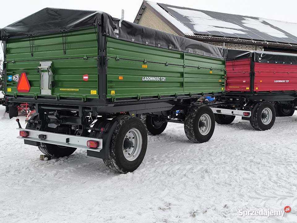 Przyczepa rolnicza BBS DMC17000 dostępna FV sprzedam