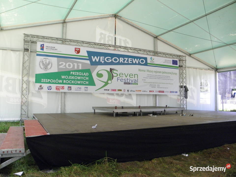 Podesty sceniczne wynajem Pozostałe usługi Warszawa