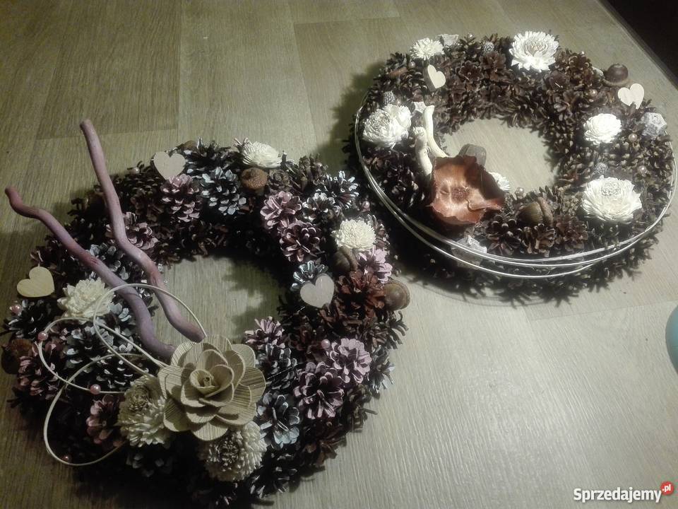 Wianek z szyszek na wszystkich swietych opolskie