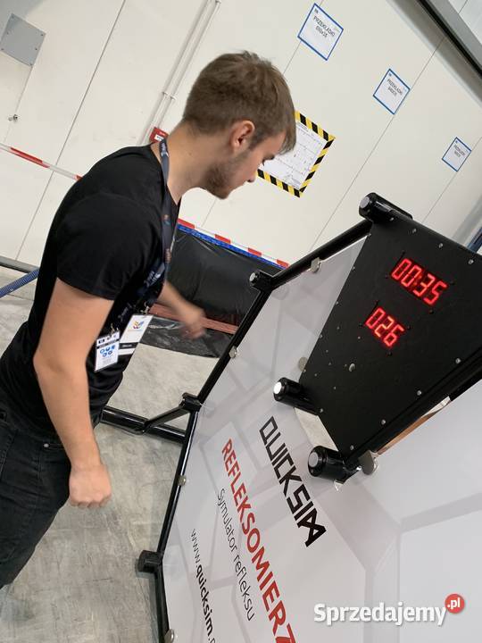 Refleksomierz symulator refleksu miernik czasu Katowice usługi