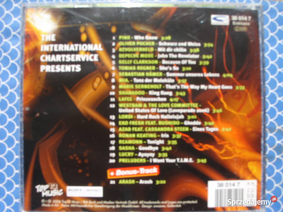 Skladanka CD CHART ROXX20 AKTUELE TOPHITS 2006