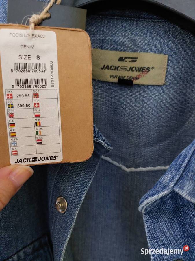 jeansowa koszula damska nowa S Jack Jones 36 Bluzki i koszule Poznań