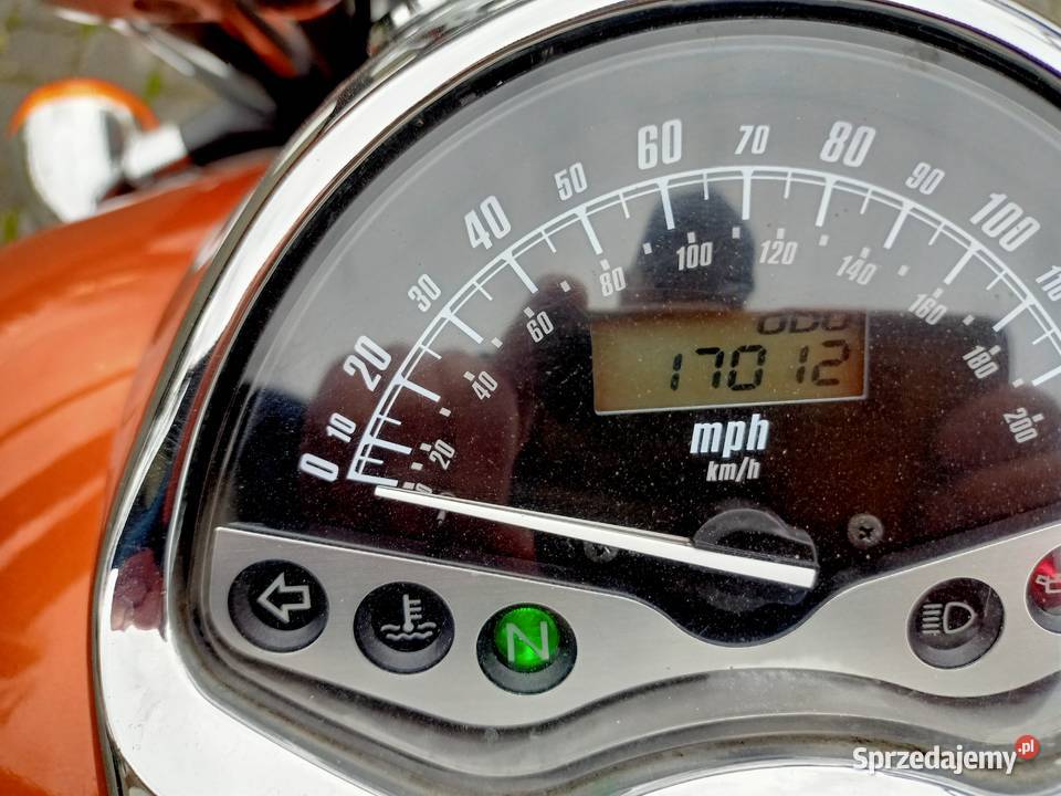 Honda vtx 1300 2006 nieuszkodzony Małkinia Dolna sprzedam