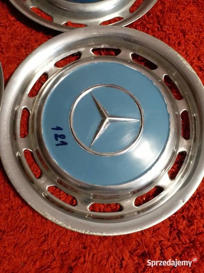 Kołpaki chrom Mercedes 123116126Oryginały 121 Gorzów Wielkopolski sprzedam