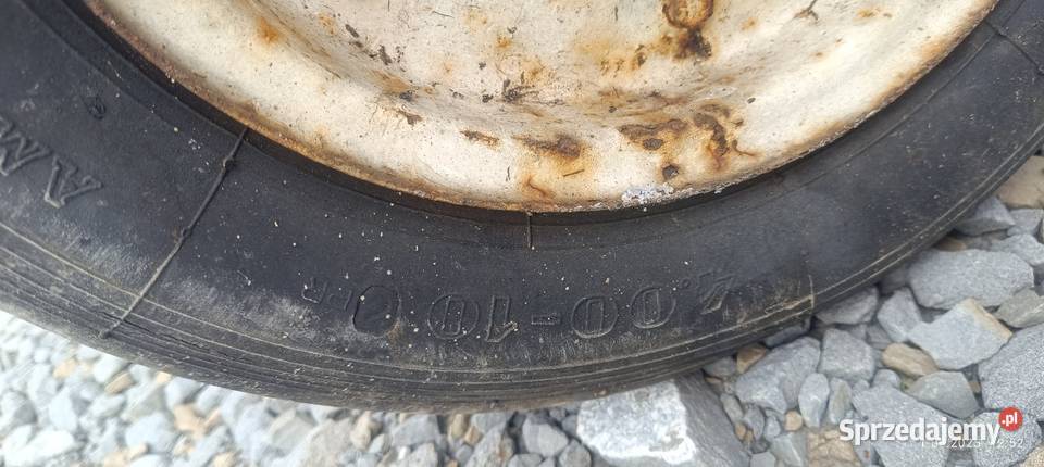 Oś do wózka przyczepki z kołami małopolskie Krzeszów