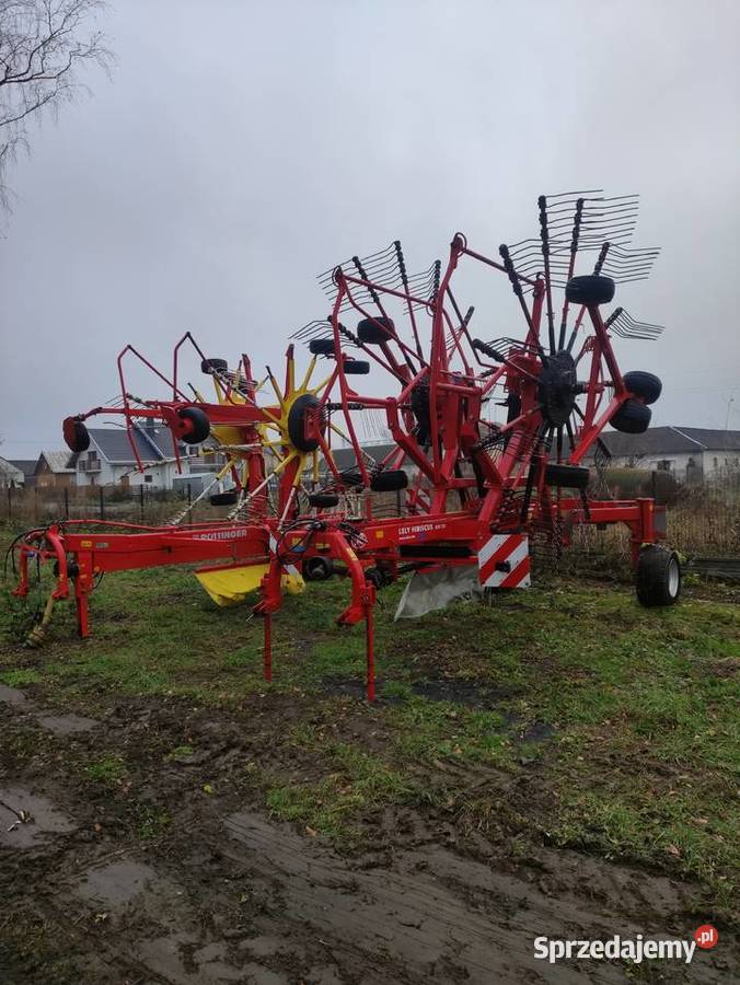 Zgrabiarka Podwójna Pottinger Lely Kuhn Fella nieuszkodzony Czyżew