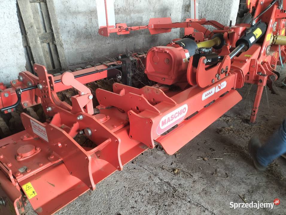 Brona aktywna wirowa Maschio 6m Lemken Kuhn Wąwelno