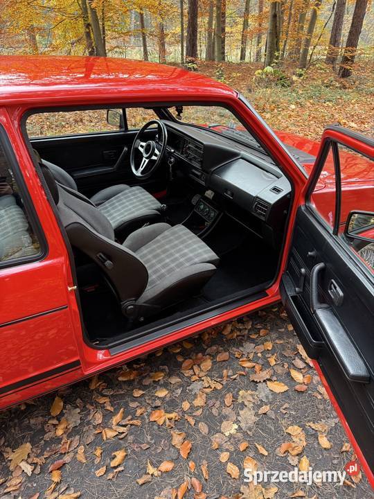 Golf mk1 GTD 16 TD bbs marsrot 1982 kw śląskie Racibórz