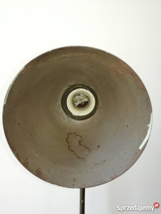 Wysoka stojąca lampa techniczna warsztatowa HIT czarny mazowieckie Warszawa sprzedam
