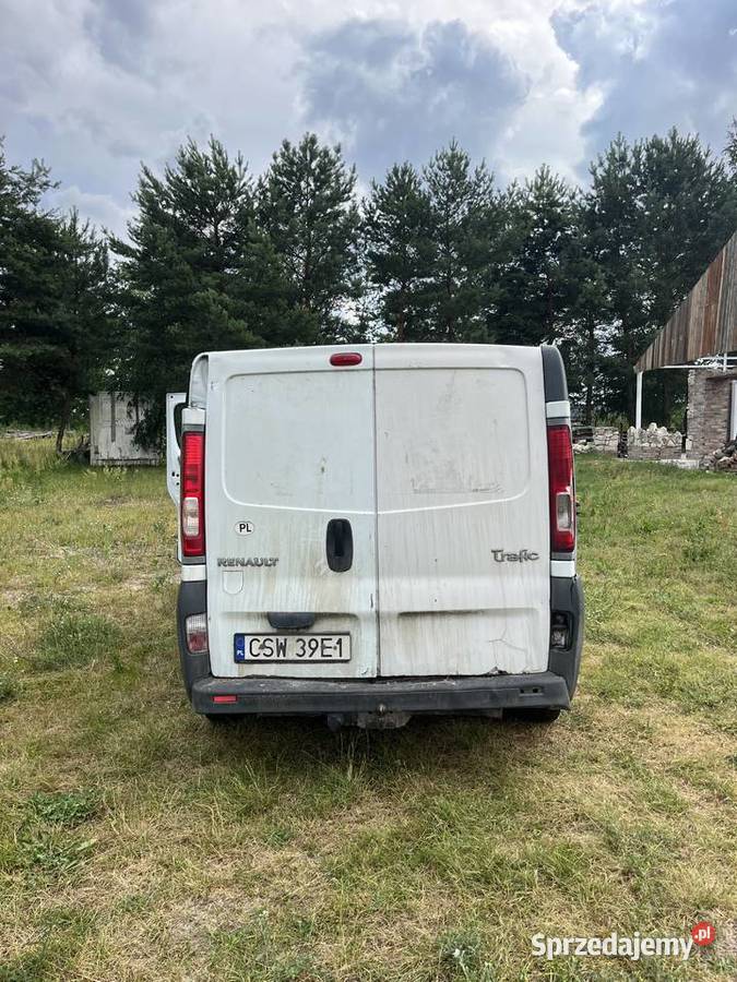 Renault Trafic 20 dCi 115 2012r uszkodzony uszkodzony Chełm