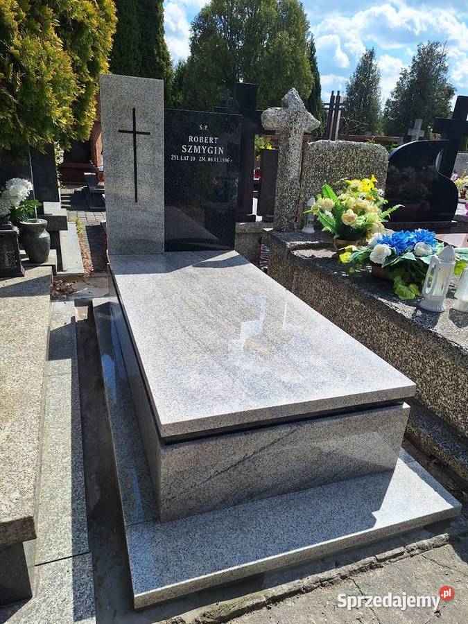Nagrobki Pomniki Granitowe Pojedyńcze Warszawa