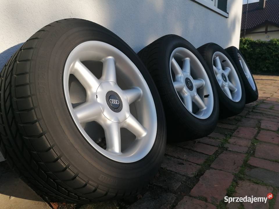 ALUFELGI 16 RIAL 5x112 AUDI VW SEAT SKODA aluminiowe Trzeciewiec sprzedam