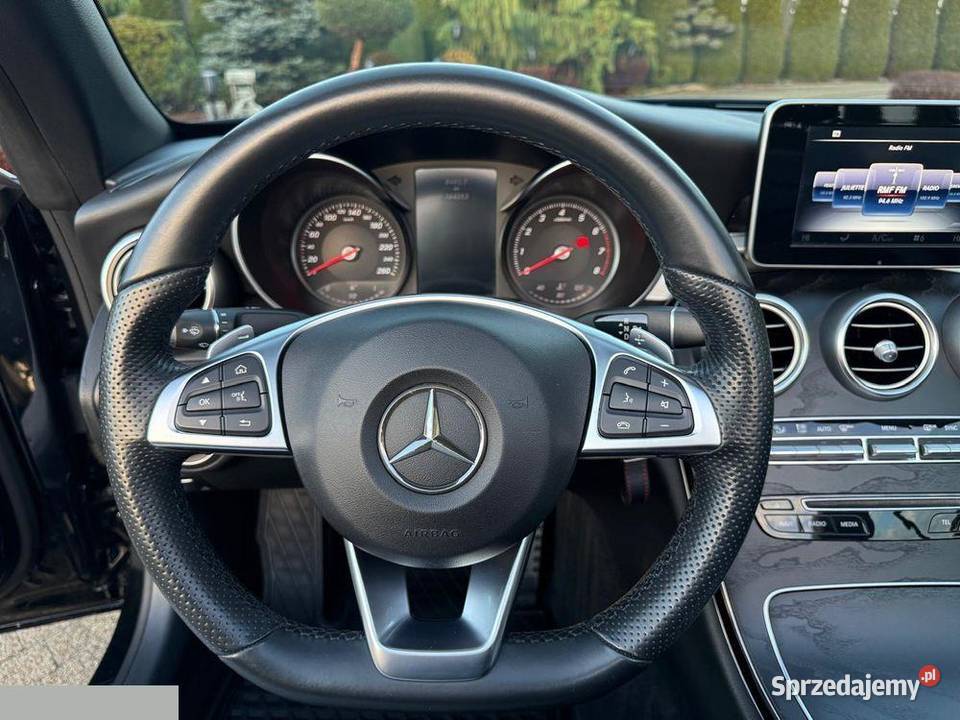 Mercedes C200 9GTRONIC AMG Line 184 2017r 164000km wielkopolskie Krotoszyn