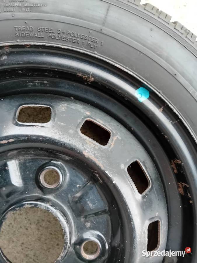 Koło zapasowe 13 tico matiz lanos daewo