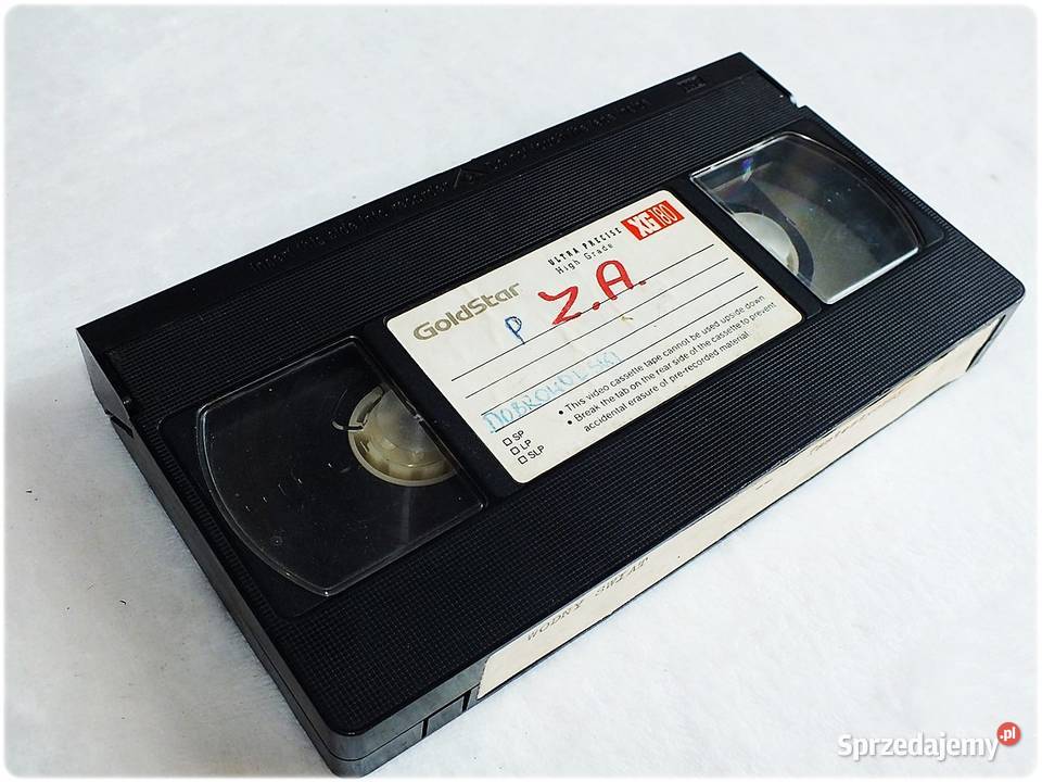 Kaseta VHS GoldStar 180 minut Film Wodny Świat Żary sprzedam