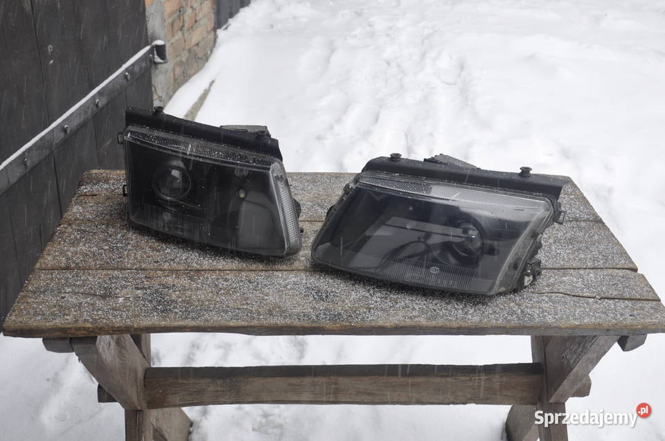 Reflektory Lampy Hella Black Passat B5 Xenon Rzeszów