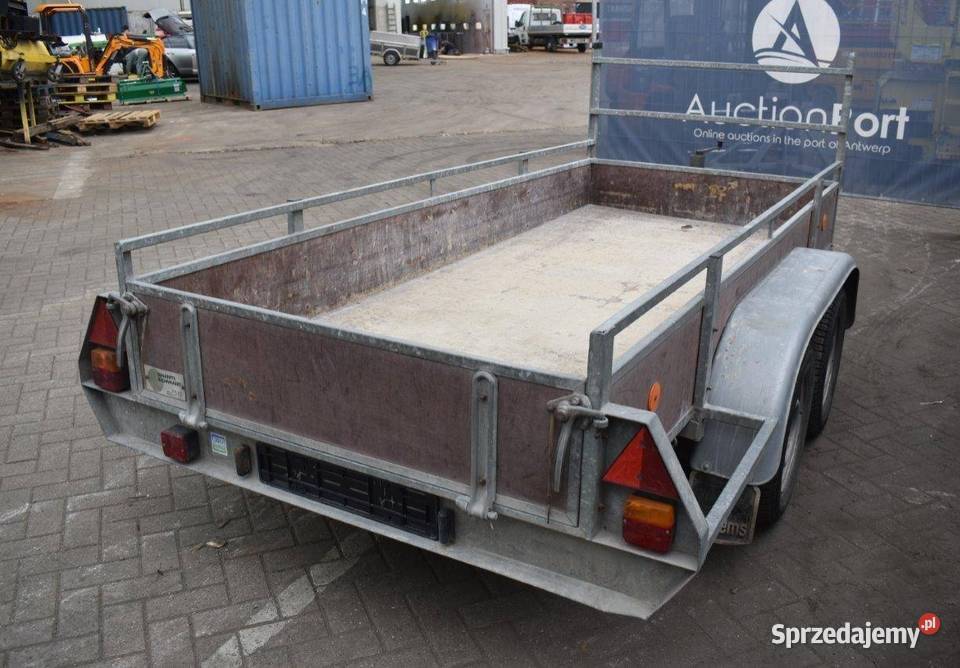Przyczepa Dwuosiowa ANSSEMS MSX DMC1500 ZAMIANA Szeligi