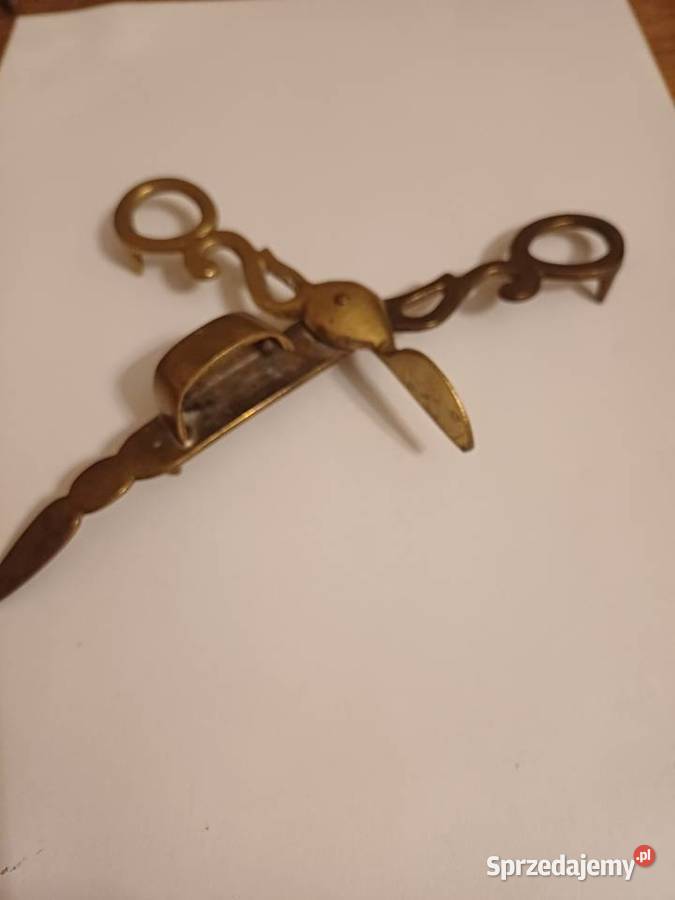 Zabytkowe nożyczki do gaszenia świec pomorskie Gdynia
