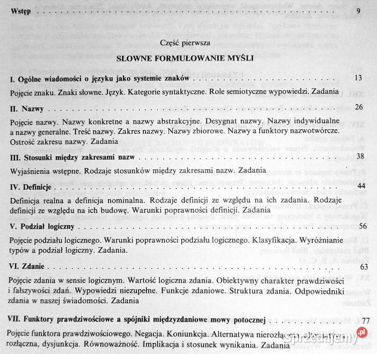 Logika praktyczna Zygmunt Ziembiński Chełm