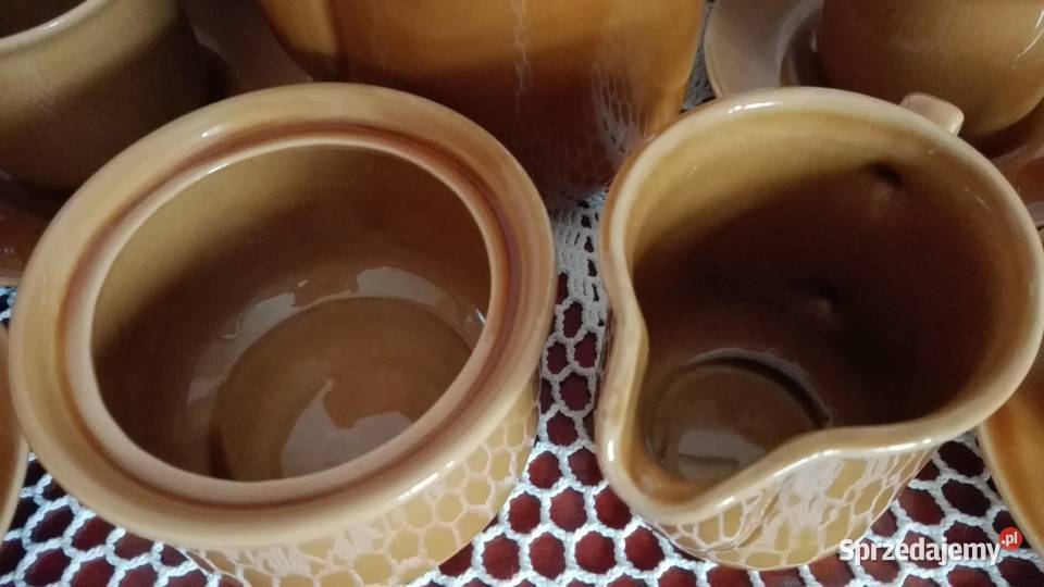 Serwis kawowy 6os Bartek Nowy porcelit Tułowice Akcesoria do kawy Białystok sprzedam