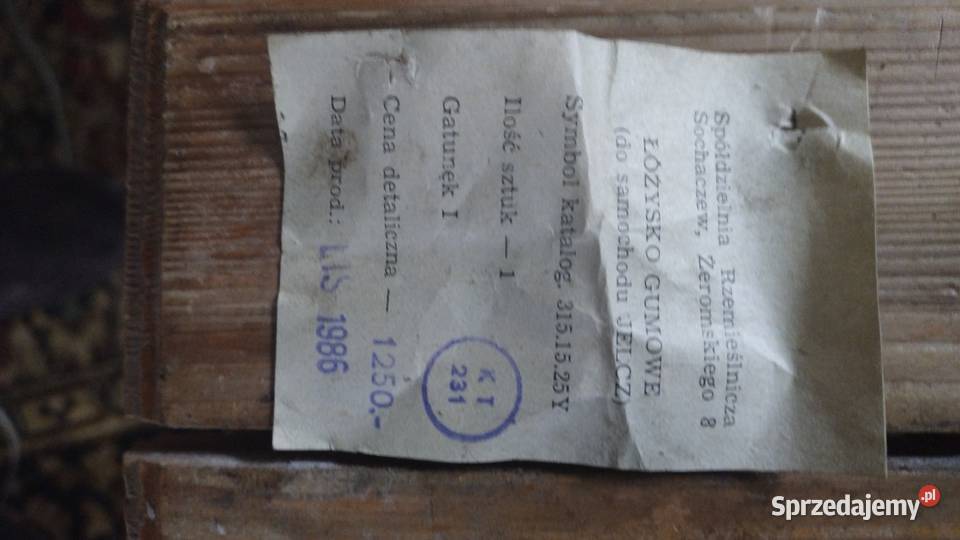 Poduszka zawieszenia silnika łożysko gumowesw680 Pozostałe Zakopane