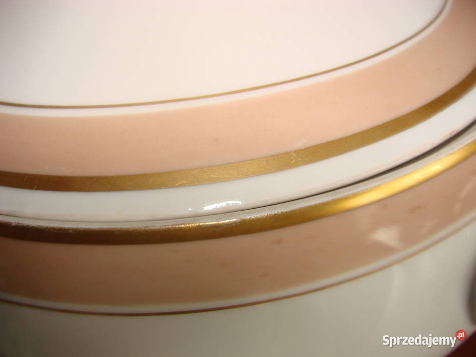 Karolina porcelanowa waza PRL Pruszcz Gdański