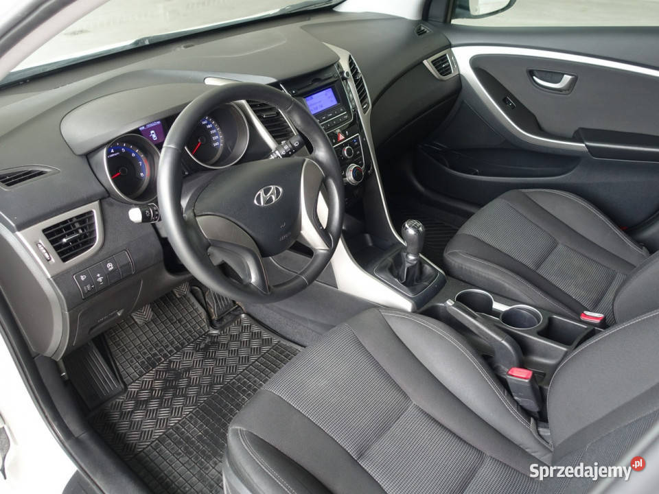 Hyundai i30 14 Ben100CzujparkowaniaKsSerwis II biały lubelskie Lublin