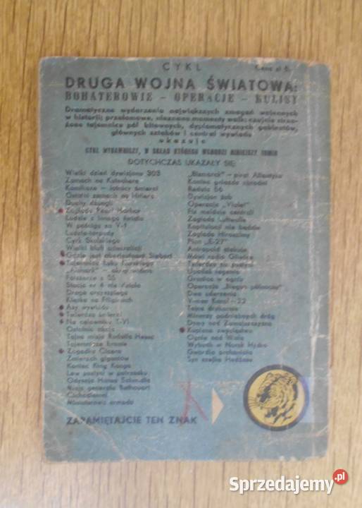 Żółty Tygrys druty Oświęcimia 1961 miękka
