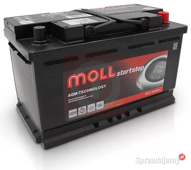 Akumulator Moll StartStop AGM 70Ah 760A Radom sprzedam