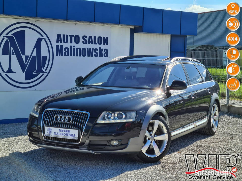 Audi A6 Allroad Navi Xenon Led 2xPDC Półskóry Wągrowiec