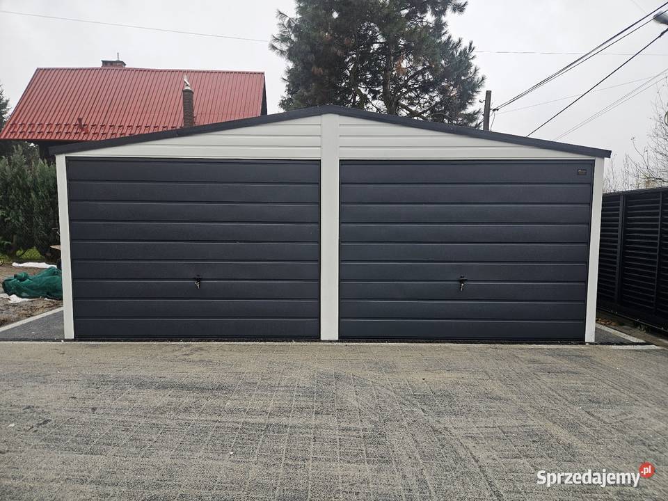 6x58 Garaze Blaszane Garaz Blaszany Blaszak Sprzedaż Radomsko sprzedam