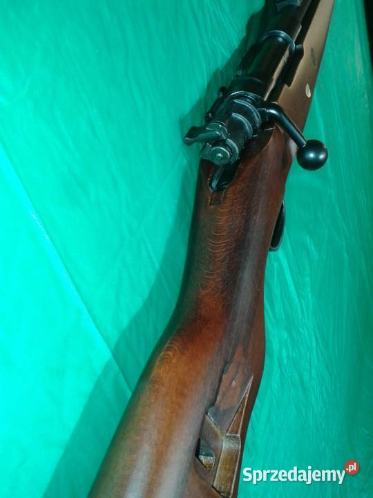 Replika Mauser Kar98k drewno metal sprężynowy Sporty strzeleckie i myślistwo Gniezno
