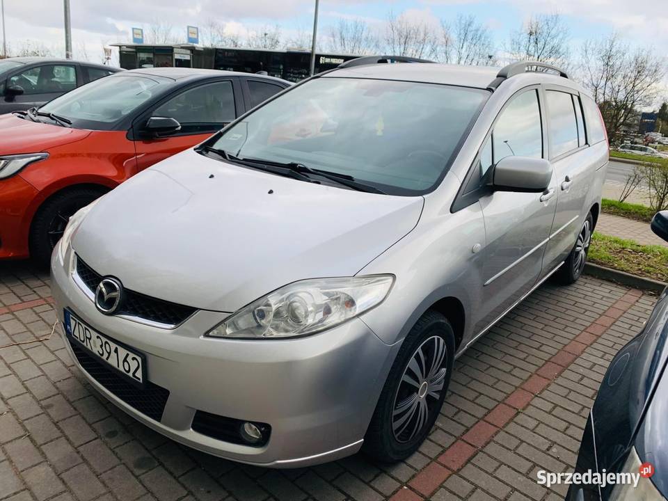 Mazda 5 LPG 7 osobowa hak Szczecin sprzedam