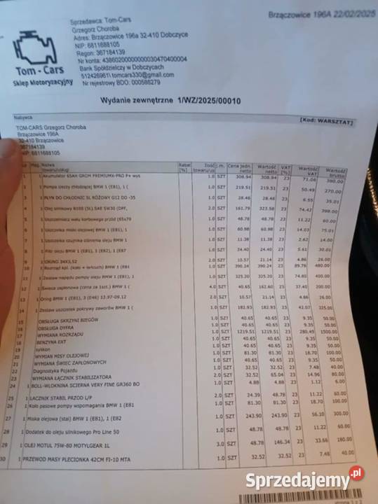 Bmw 320i benzyna sprzedam
