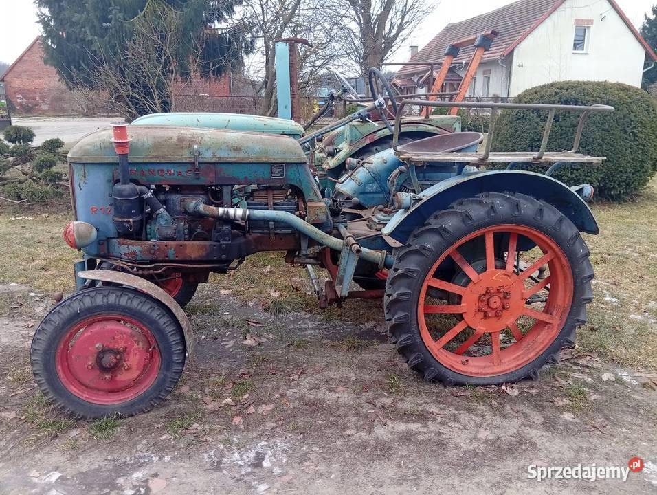 Traktory Hanomag 2 1957 i 1959 odtaimler Syców