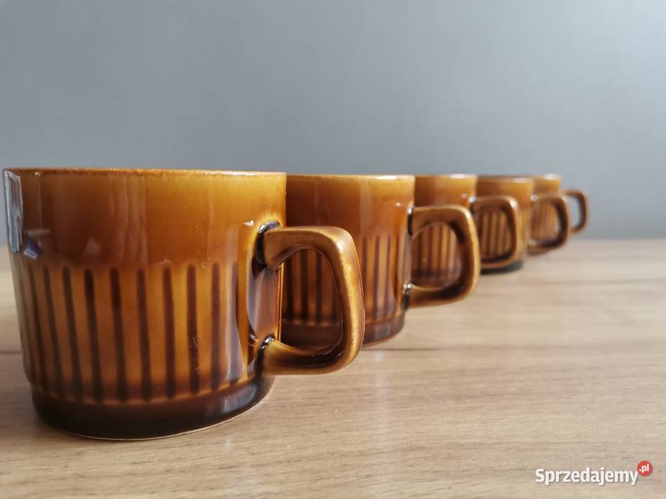 Stare nieużywane filiżanki Kera Vitral 5 sztuk Siemianowice Śląskie